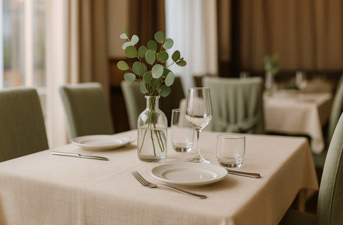 La Relación entre la Sostenibilidad Textil y la Imagen de tu Restaurante o Hotel 6 sostenibilidad textil